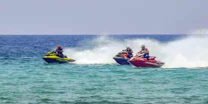 Randonnée guidée en jet ski sur le Bassin d'Arcachon avec moniteur diplômé